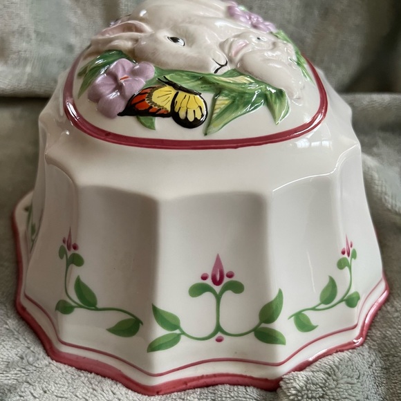 Le Cordon Bleu Franklin Mint Rabbit Bunny Gelatin Jello Mold Vintage EUC - Picture 5 of 5